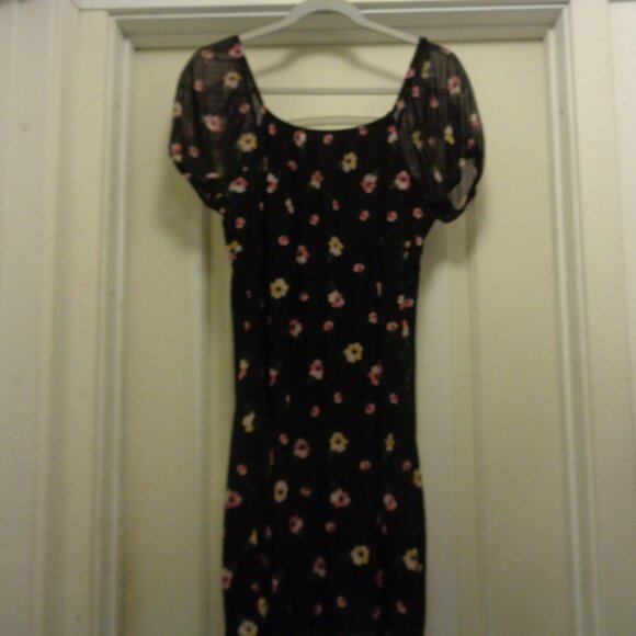 COQUETTE FEMININE GIRL FLOWERS DRESS BY NOBO  2X - Picture 5 of 6